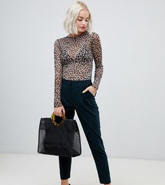 Фланелевые брюки New Look - Зеленый