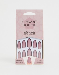 Накладные ногти Elegant Touch Wild Nudes - Feelin my Selfie - Розовый