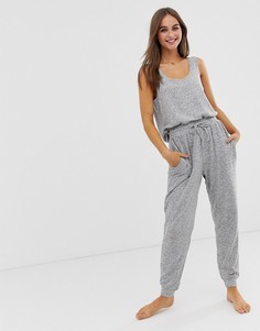 Супермягкие джоггеры с начесом ASOS DESIGN mix & match - Серый