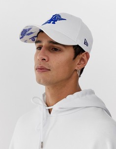 Кремовая легкая бейсболка с регулируемым ремешком New Era 9Forty - LA Dodgers - Бежевый