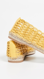 Charlotte Olympia Woven Espadrilles
