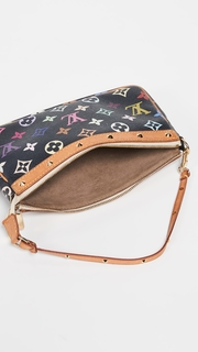 What Goes Around Comes Around Louis Vuitton Black Multi Pochette Bag