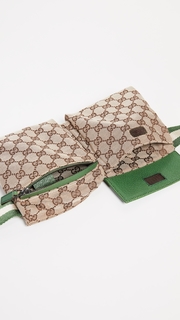 What Goes Around Comes Around Gucci Canvas Waist Pouch