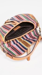 What Goes Around Comes Around Dior Multi Canvas Saddle Bag