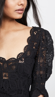 Jonathan Simkhai Crochet Lace Mini Dresss