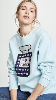 Michaela Buerger I Love Paris Perfume Bottle Sweatshirt