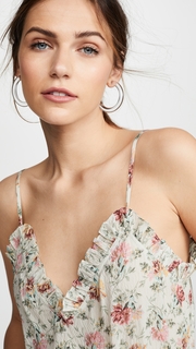 Rebecca Taylor Sleeveless Carnation Tank