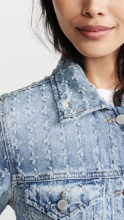 Blank Denim Punch Line Jacket