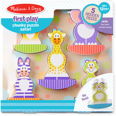 Рамка-вкладыш Melissa & Doug "Мои первые пазлы", Животные Сафари