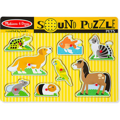 Пазл со звуком Melissa & Doug, Домашние животные
