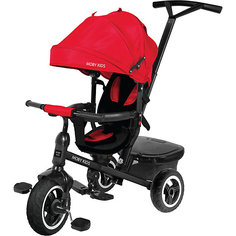 Трехколесный велосипед Moby Kids Rider 360°, 10x8 AIR, красный