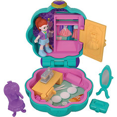 Игровой набор Polly Pocket Smart Stick, зелёный цветок Mattel