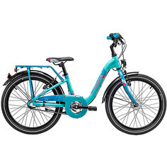 Двухколесный велосипед Scool chiX 20", голубой