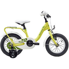 Двухколесный велосипед Scool NiXe 12", жёлтый