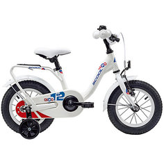 Двухколесный велосипед Scool NiXe 12", белый