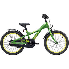 Двухколесный велосипед Scool XXlite 18", зелёный