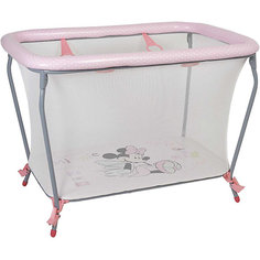 Манеж Polini kids Classic "Минни Маус фея", розовый