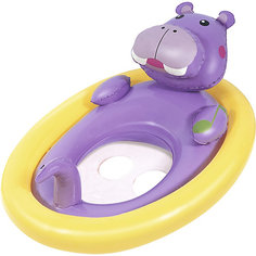 Лодочка для плавания Bestway Животные, фиолетовая