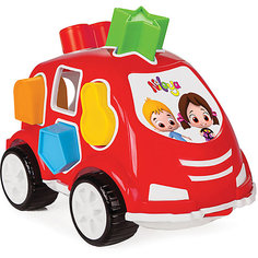Машинка с геометрическими фигурами "Нилоя" Pilsan Shape Sorter Car