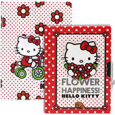 Блокнот с замком ACTION!, Hello Kitty, твердая обложка, подарочная упаковка