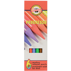Набор цветных карандашей KOH-I-NOOR "Progresso", 6 цветов