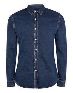 Джинсовая рубашка Topman