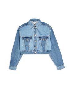 Джинсовая верхняя одежда Topshop