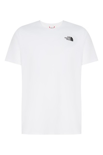 Футболка с логотипом и слоганом на спине The North Face