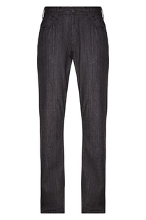 Черные джинсы из эластичного денима Emporio Armani