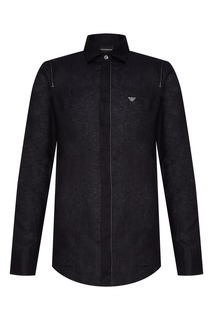 Рубашка с контрастной отделкой Emporio Armani