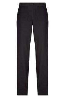 Брюки из эластичной ткани Emporio Armani