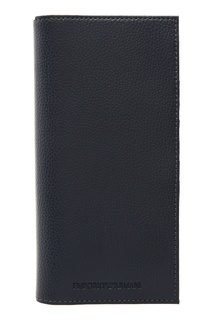Портмоне темно-синего оттенка Emporio Armani