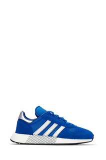 Комбинированные синие кроссовки Adidas