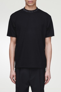 Футболка с воротником-стойкой Acne Studios