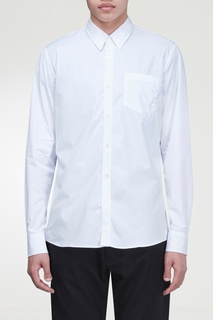 Белая рубашка с длинными рукавами Dries Van Noten