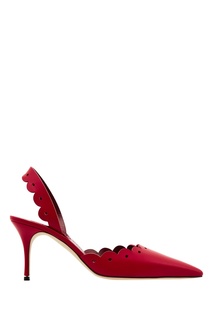 Красные туфли Nikosli Manolo Blahnik