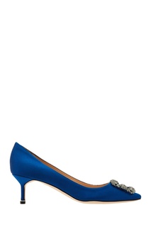 Синие туфли Hangisi Manolo Blahnik