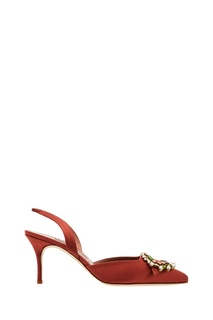 Коричневые туфли Slita Manolo Blahnik