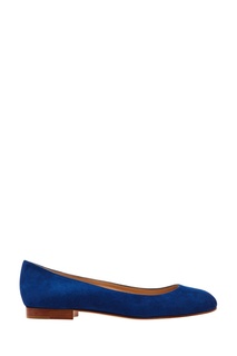 Синие замшевые туфли Tere Manolo Blahnik