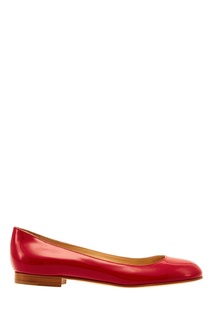 Красные лаковые балетки Tere Manolo Blahnik