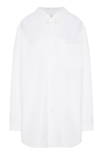 Белая рубашка Swing Balenciaga