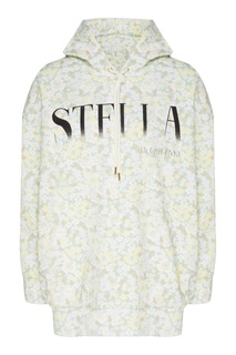 Худи с цветочным принтом Stella Mc Cartney