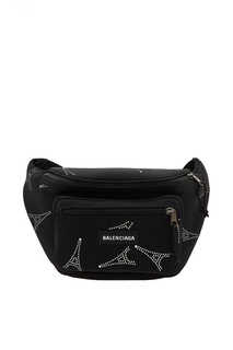 Поясная сумка Explorer со стразами и логотипом Balenciaga