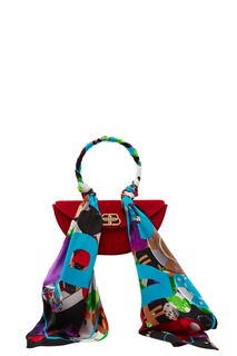 Красная мини-сумка Opera Balenciaga