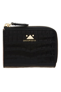 Лаковый бумажник Emporio Armani