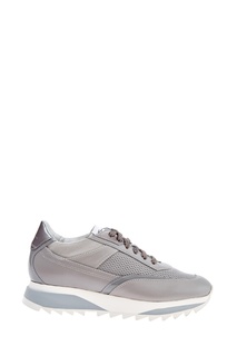 Серые кроссовки Santoni