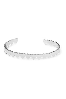 Серебристый фигурный браслет Aqua