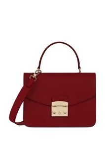 Бордовая сумка Metropolis Furla