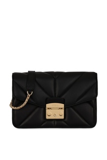 Черная сумка Metropolis с рельефной отделкой Furla