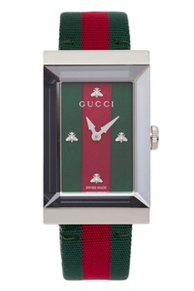 Часы G-Frame с ремешком Web Gucci